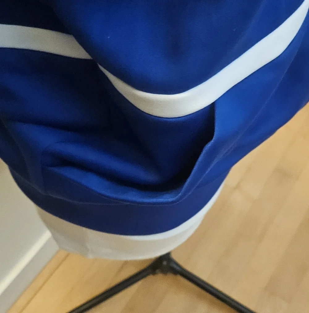 New W Tags Adidas Mens M/Wmns L Under theLight Full Zip Jacket Royal Blue White